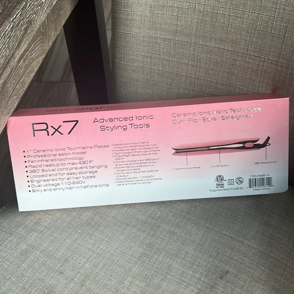 Straighten Style Curl - Rx7
Nano ceramic ionic - Picture 2 of 2